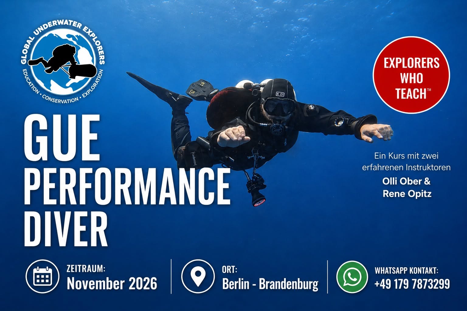 Du betrachtest gerade GUE Performance Diver (IE)