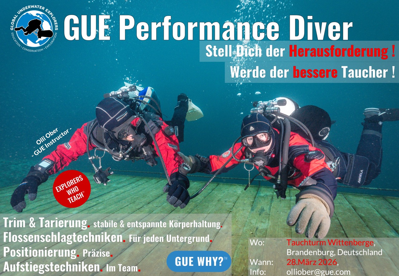 Mehr über den Artikel erfahren GUE Performance Diver